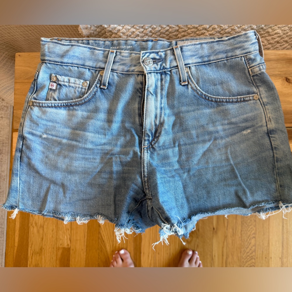 AG Adriano Goldschmied Blue Jean Shorts
